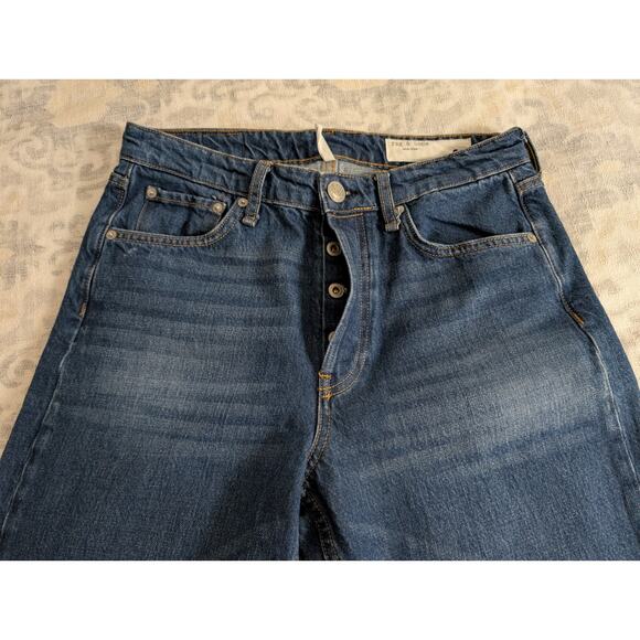 Rag & Bone Maya High Rise Slim Jeans in Jasper - Picture 10 of 16